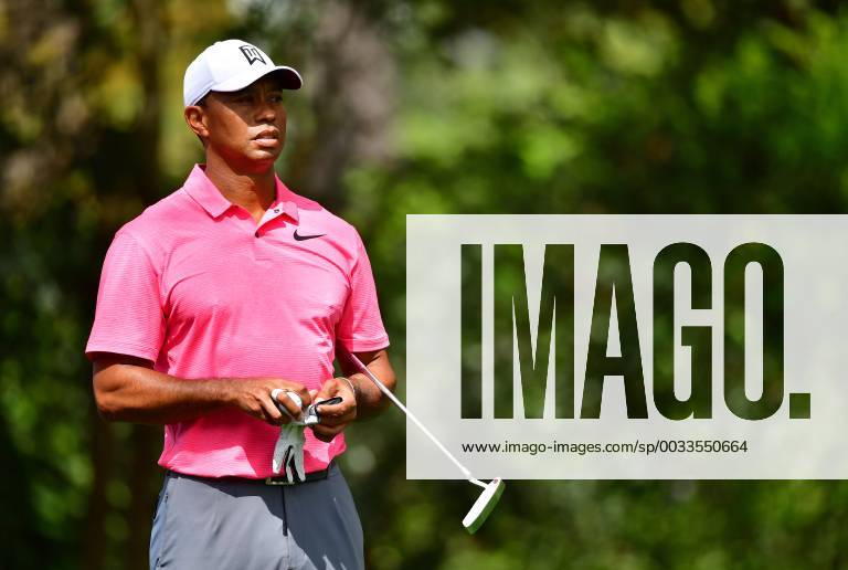 Tiger Woods waits to hit off of the 2nd tee box during a practice round before the start of the Masters at Augusta National Golf Club, on April 2, 2018 in Augusta, Georgia. AUG20180402320 KEVINxDIETSCH
