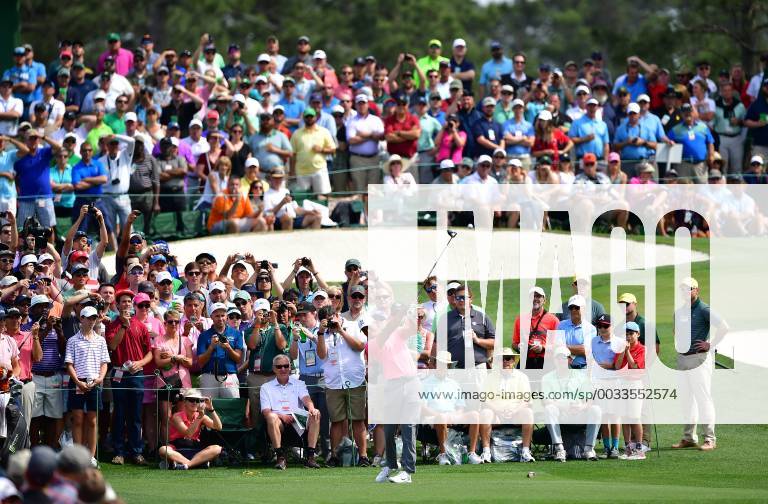 Tiger Woods hits off the 3rd tee during a practice round before the start of the Masters at Augusta National Golf Club, on April 2, 2018 in Augusta, Georgia. AUG20180402338 KEVINxDIETSCH