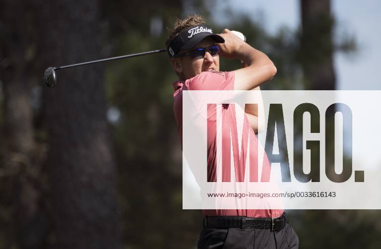 Ian Poulter hits off the 4th tee box during a practice round prior to the Masters golf tournament at the Augusta National Golf Club, on April 3, 2018 in Augusta, Georgia. AUG20180403332 KEVINxDIETSCH