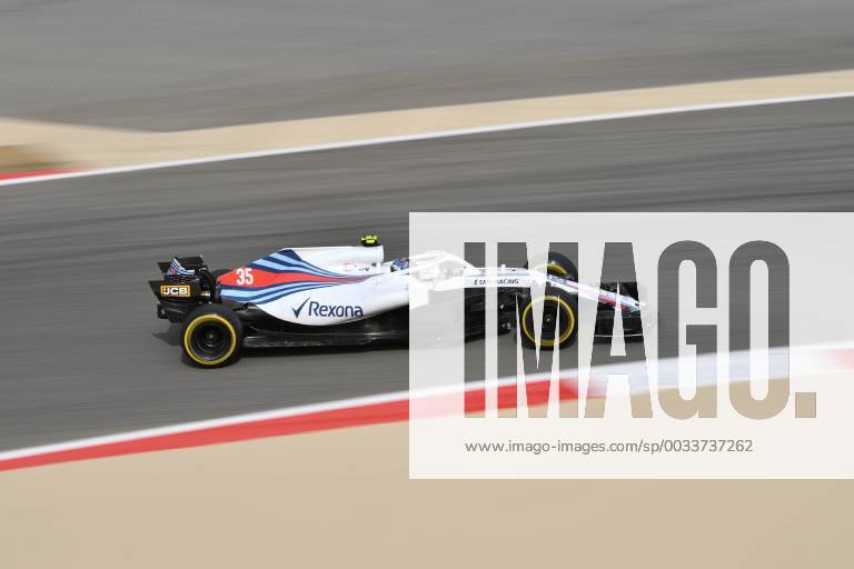Sergey Sirotkin, Williams F1 Team, formula 1 GP, Bahrain in Manama Shakir 06.04.2018 Photo:mspb Jerry Andre Sergey Sirotkin, formula 1 GP, Bahrain 2018