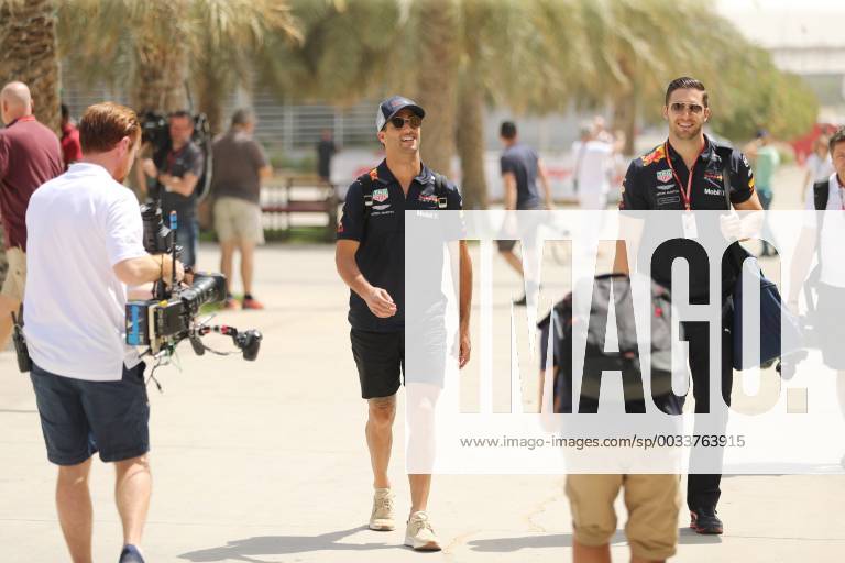 Daniel Ricciardo (Red Bull Racing) , Grosser Preis von Bahrain 2018, Freies Training, 07.04.18, Foto:Illmann Eibner Sachir