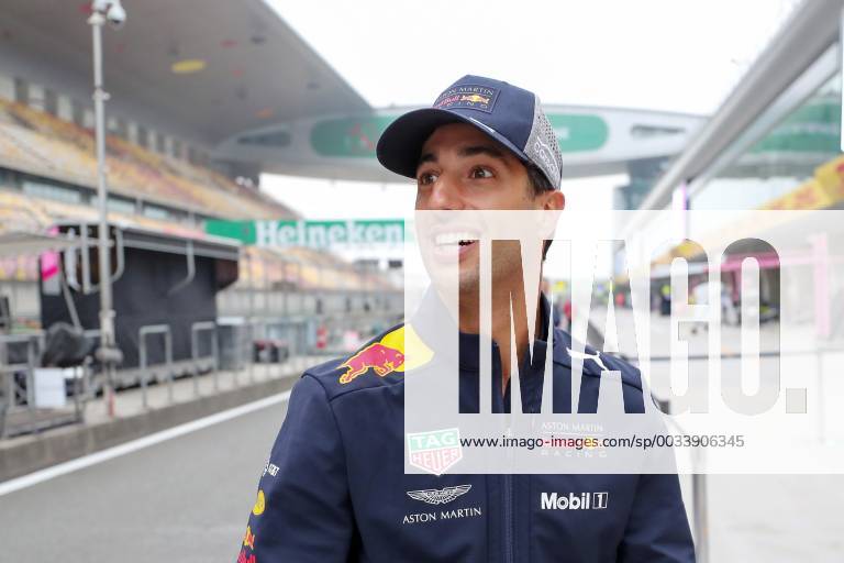 Daniel Ricciardo (Red Bull Racing), Grosser Preis von China 2018, Ankunft der Fahrer 12.04.18, Shanghai