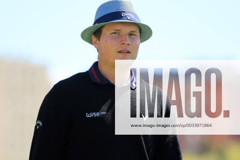 Tapio Pulkkanen of Finland poses on the third day of Madrid Open golf tournament at the National Golf Course in Madrid, Spain, 14 April 2018. The Madrid Open runs from 12 to 15 April. Madrid Open !ACHTUNG: NUR REDAKTIONELLE NUTZUNG!