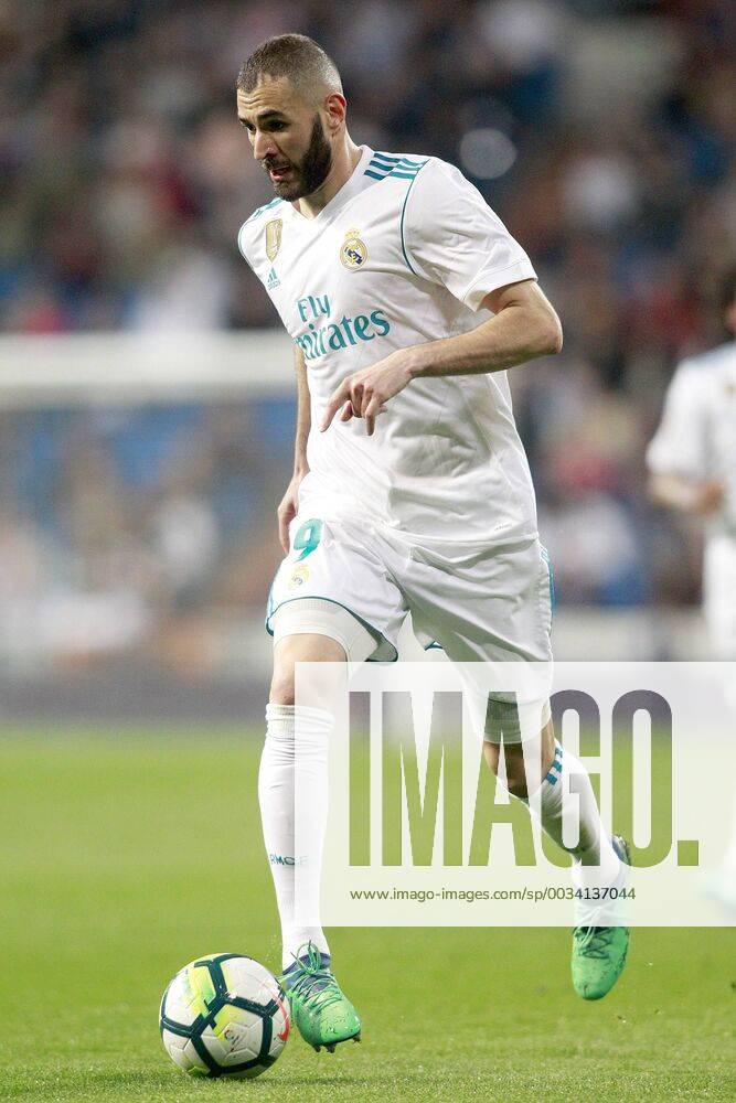 Real Madrid s Karim Benzema during La Liga match. April 18,2018. (2018041851)