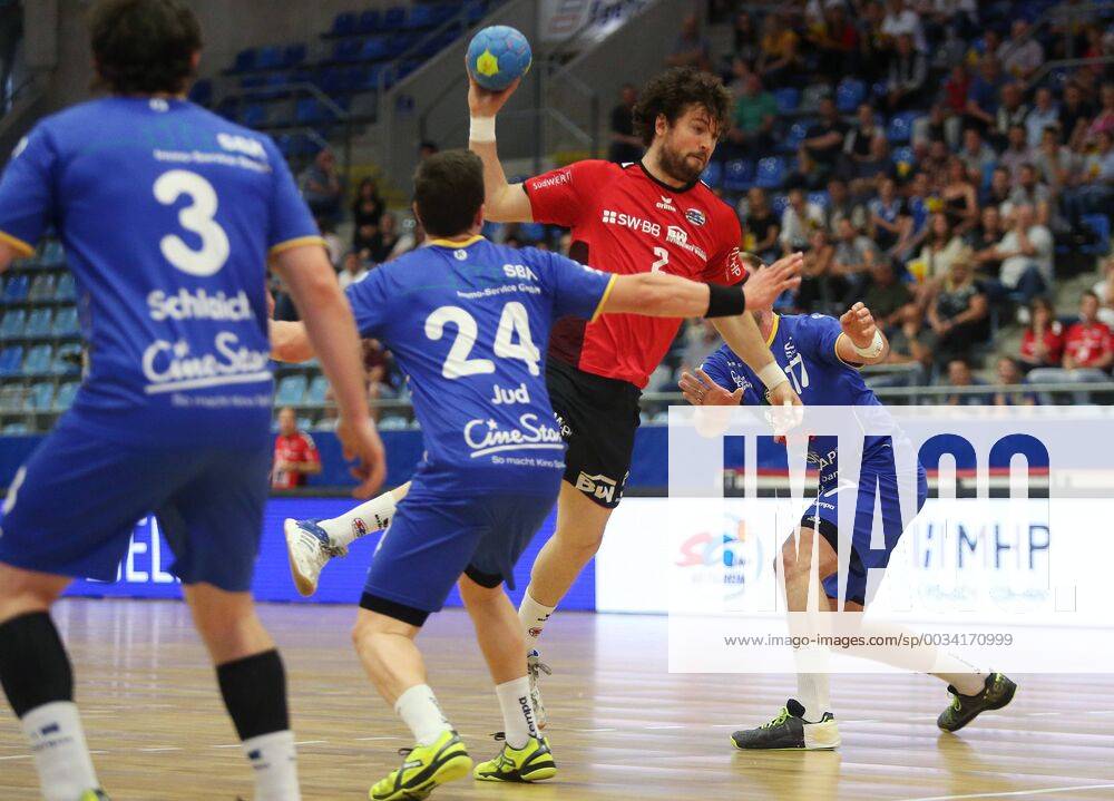 BAU 19.04.2018 Bietigheim Handball SG BBM Bietigheim vs. HSG Konstanz, Robin Haller (BBM)