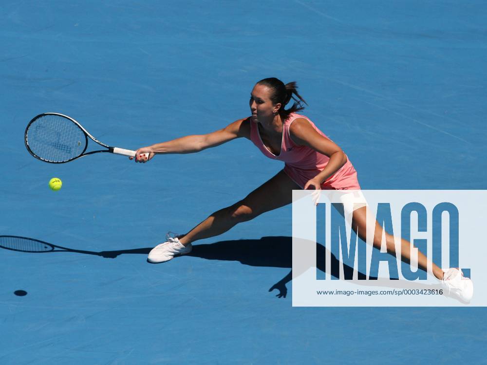 Jelena Jankovic (Serbien) Tennis Damen Australian Open 2008, Grand Slam, WTA Tour Einzelbild Melbourne Dynamik, Tennis Damen Australian Open 2008, Grand Slam, WTA Tour Einzelbild Melbourne Dynamik,