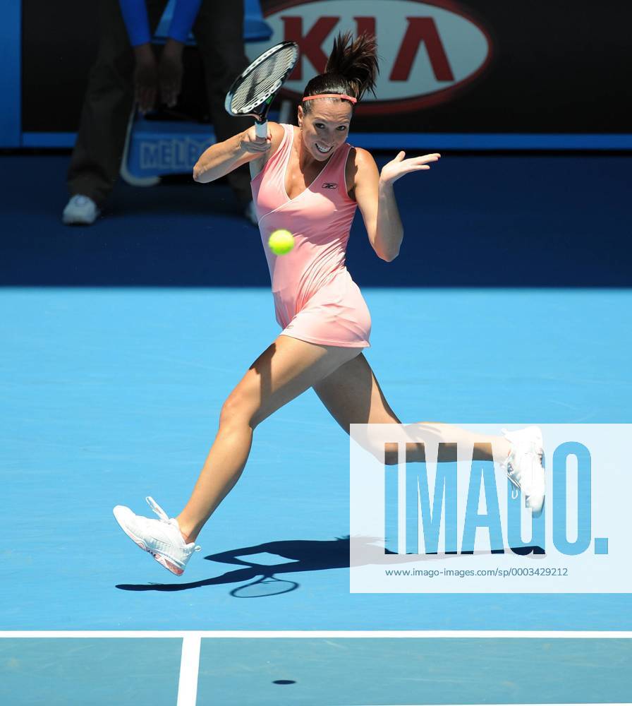 Jelena Jankovic (Serbien) Tennis Damen Australian Open 2008, Grand Slam, WTA Tour Einzelbild Melbourne Dynamik, Tennis Damen Australian Open 2008, Grand Slam, WTA Tour Einzelbild Melbourne Dynamik,