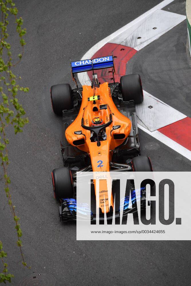 Stoffel Vandoorne, McLaren Renault, formula 1 GP, Baku Aserbaidschan 28.04.2018 Photo:mspb Jerry Andre Stoffel Vandoorne, formula 1 GP, Aserbaidschan 2018
