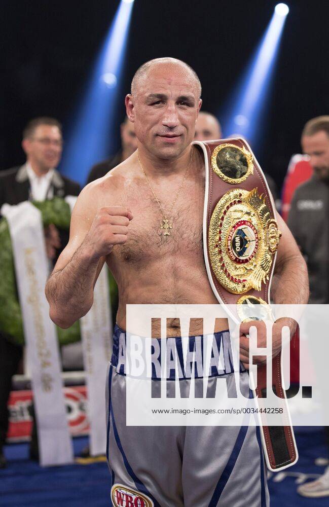 - SPORT Abraham vs. Nielsen Boxen in Offenburg; 28.4.2018 WBO International Titelkampf Arthur Abraham (46-6, 30 KOÂ s, Deutschland) vs. Patrick Nielsen (29-2, 14 KOÂ s, Dänemark) Abraham mit WBO Gürtel