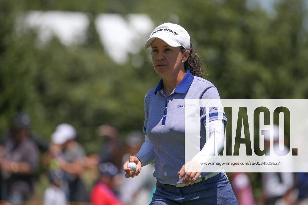 THE COLONY, TX - MAY 05: Mo Martin (USA) walks off the green at hole 3 during the Volunteers of America LPGA Golf Damen Texas Classic on May 5, 2018 at the Old American Golf Club in The Colony, TX. (Photo by George Walker Icon Sportswire) GOLF: MAY 05 LPGA - Volunteers of America Texas Classic Icon18050506