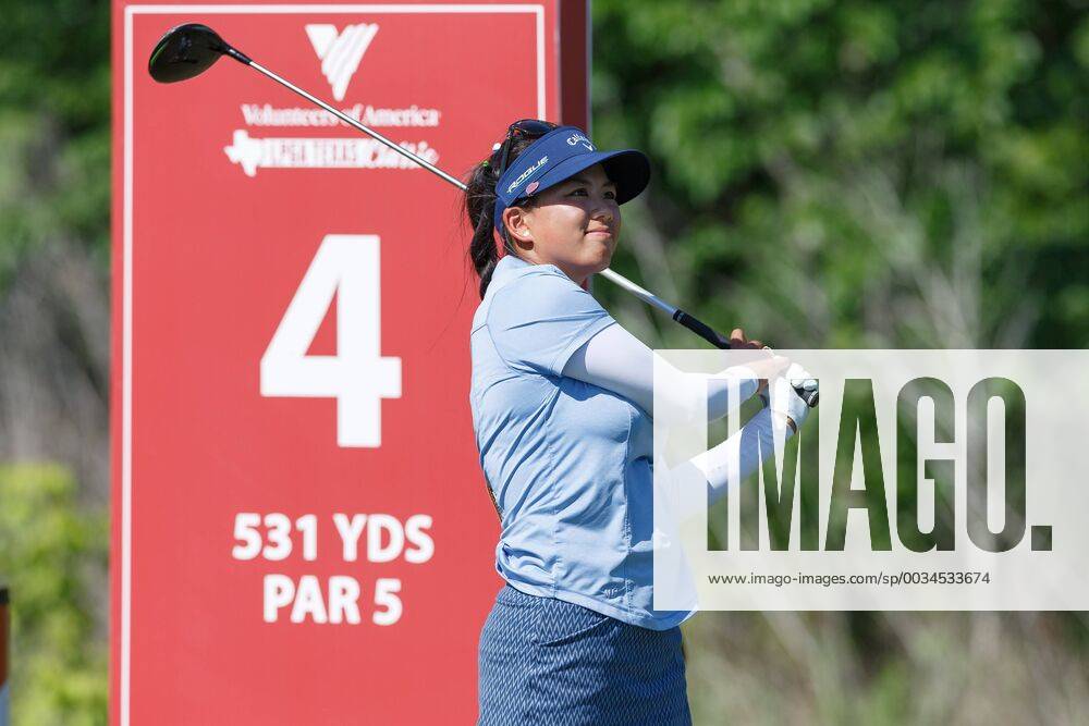 THE COLONY, TX - MAY 05: Brianna Do hits her tee shot on 4 during the LPGA Golf Damen Volunteers of America Texas Classic on May 5, 2018 at the Old American Golf Club in The Colony, TX. (Photo by Andrew Dieb Icon Sportswire) GOLF: MAY 05 LPGA - Volunteers of America Texas Classic Icon180505266