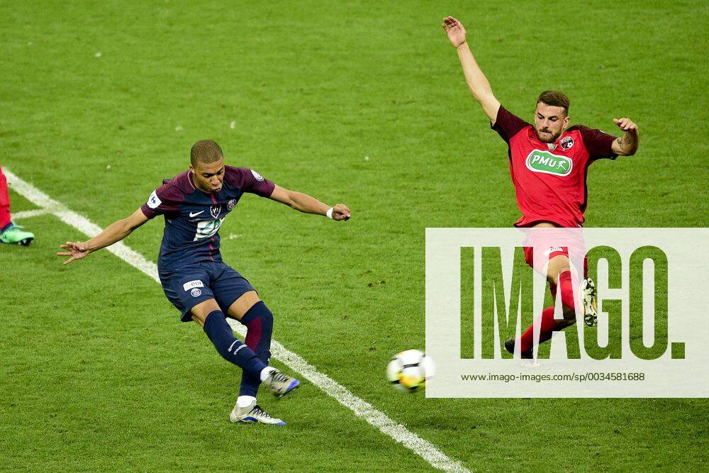 Kylian Mbappe (PSG) FOOTBALL : Les herbiers vs PSG - Finale de la Coupe de France - St Denis - 08 05 2018 JBAutissier Panoramic