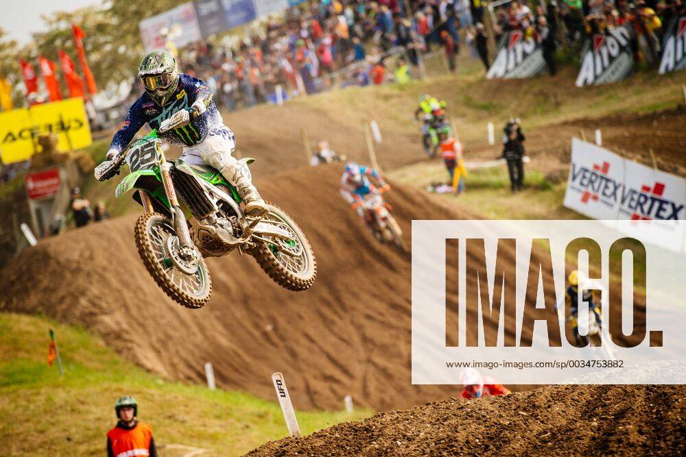 - SPORT Teutschenthal , 190518 , Motocross Weltmeisterschaft , Der Große Preis von Deutschland Im Bild: Clement Desalle ( Belgien Kawasaki ) in der MX1