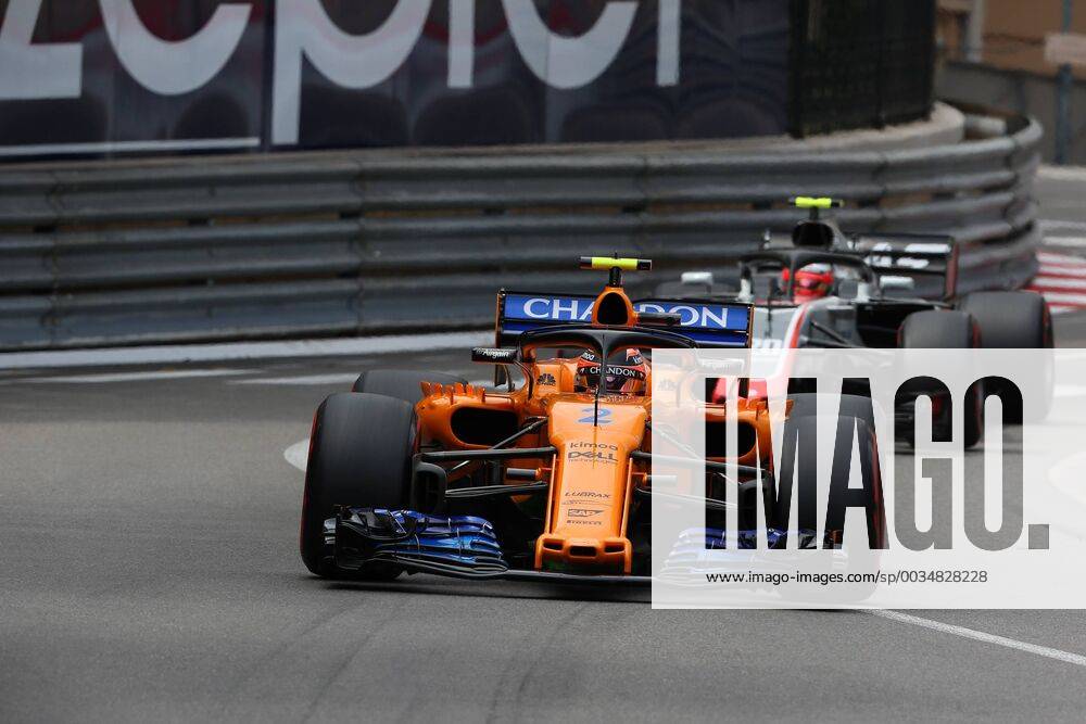 Stoffel Vandoorne, McLaren Renault, formula 1 GP, Monaco 24.05.2018 Photo:mspb Jean Pentin Stoffel Vandoorne, formula 1 GP, Monaco, 2018