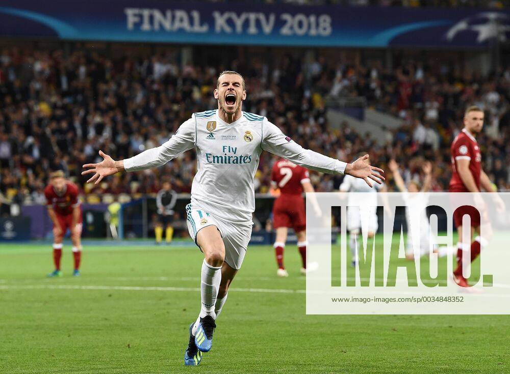 - SPORT Fußball, CL Finale, Real Madrid - FC Liverpool Mg Kiev (Ucraina) 26 05 2018 - finale Champions League Real Madrid-Liverpool foto Matteo Gribaudi Image nella foto: esultanza gol Gareth Bale