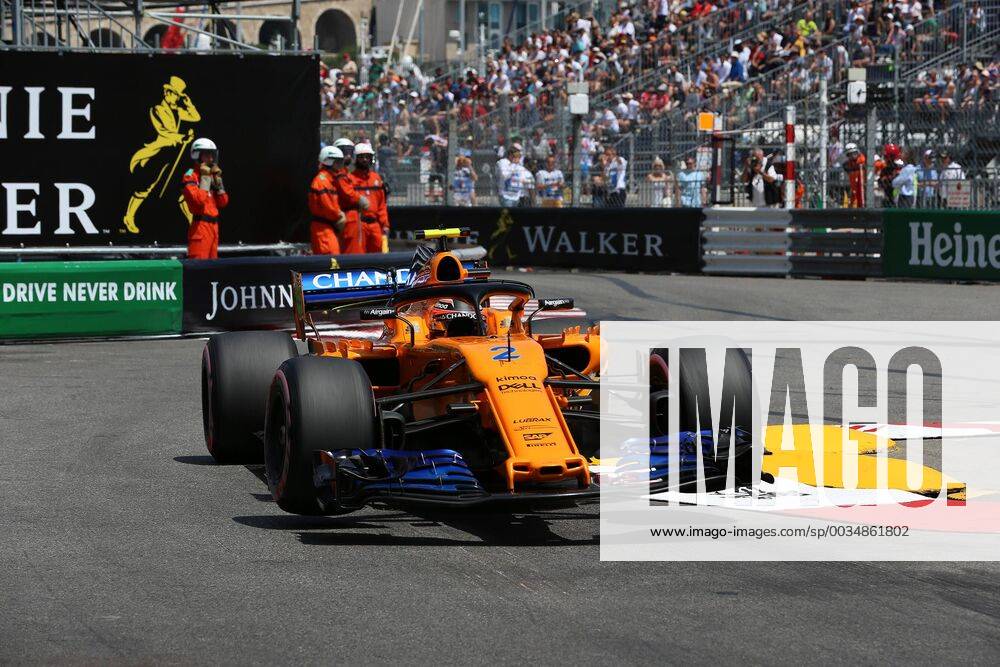 Stoffel Vandoorne, McLaren Renault, formula 1 GP, Monaco 27.05.2018 Photo:mspb Jean Petin Stoffel Vandoorne, formula 1 GP, Monaco, 2018