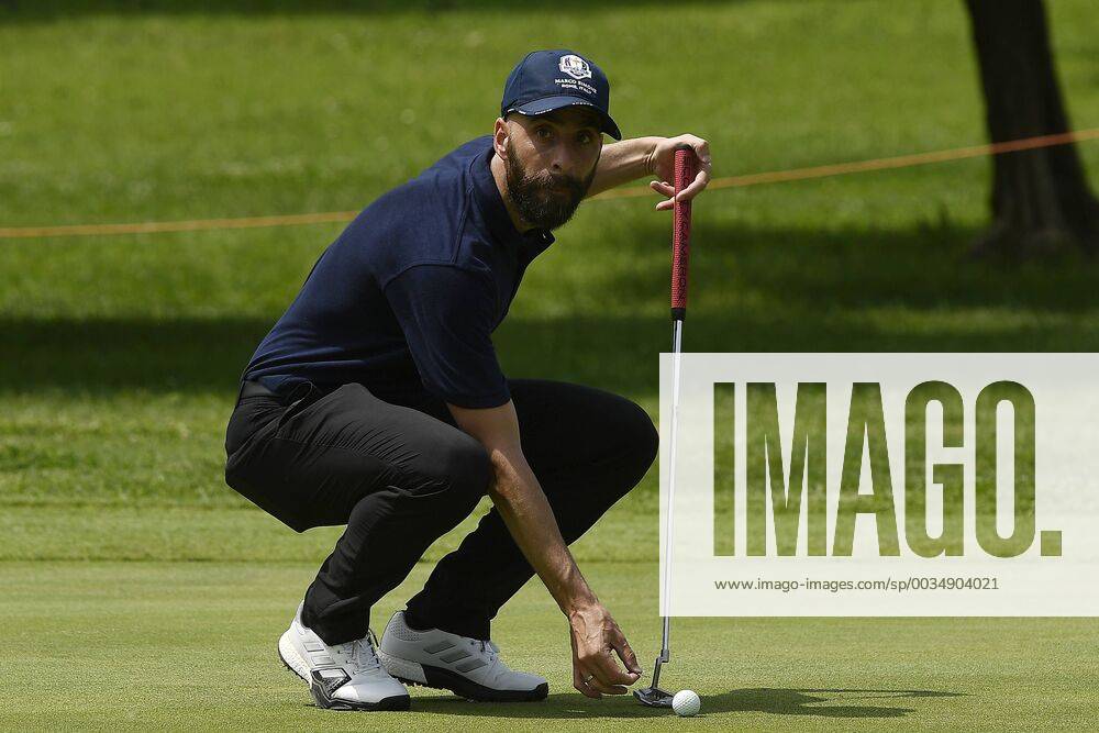 Photo Richard Morgano - LaPresse 30 May 2018 - Brescia (Italy) Golf Garda Golf - Soiano del Garda 75& xb0; Open D Italia Rolex Pro-AM In the pic: Borja Valero
