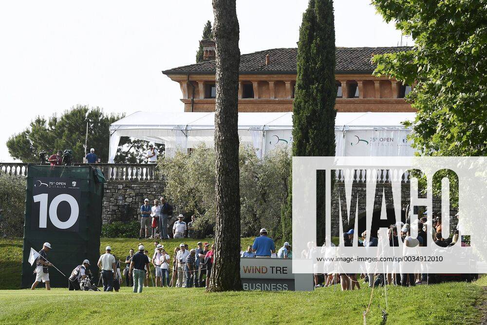 Photo Richard Morgano - LaPresse 28 May 2018 - Brescia (Italy) Golf Garda Golf - Soiano del Garda 75& xb0; Open D Italia Round 1 In the pic: fans
