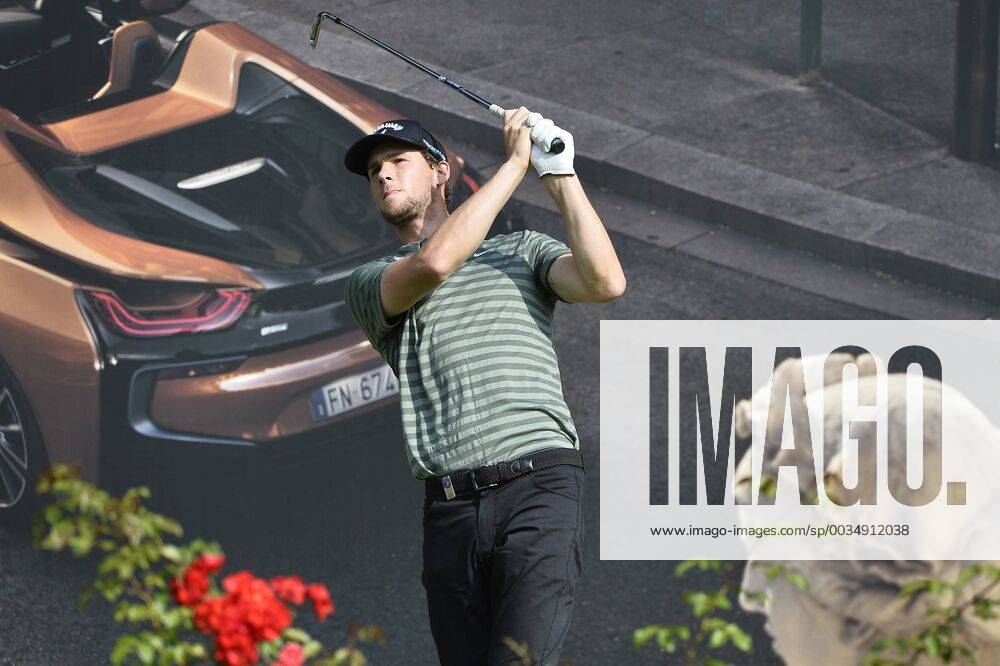 Photo Richard Morgano - LaPresse 28 May 2018 - Brescia (Italy) Golf Garda Golf - Soiano del Garda 75& xb0; Open D Italia Round 1 In the pic: Thomas Pieters