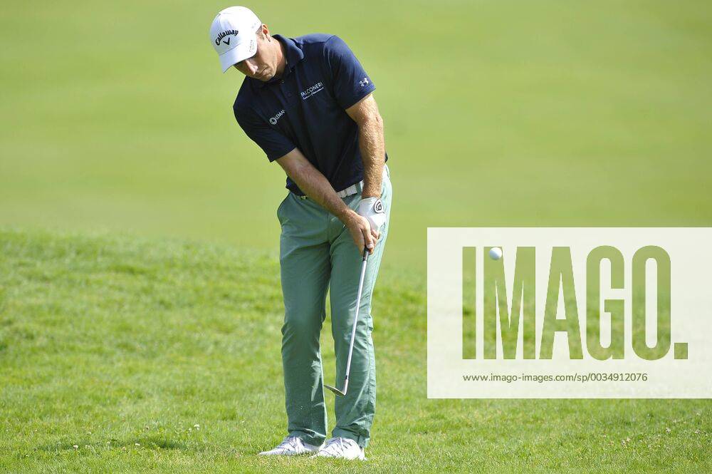 Photo Richard Morgano - LaPresse 28 May 2018 - Brescia (Italy) Golf Garda Golf - Soiano del Garda 75& xb0; Open D Italia Round 1 In the pic: Nino Bertasio