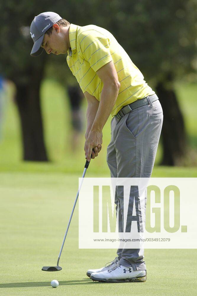 Photo Richard Morgano - LaPresse 28 May 2018 - Brescia (Italy) Golf Garda Golf - Soiano del Garda 75& xb0; Open D Italia Round 1 In the pic: Matthew Fitzpatrick