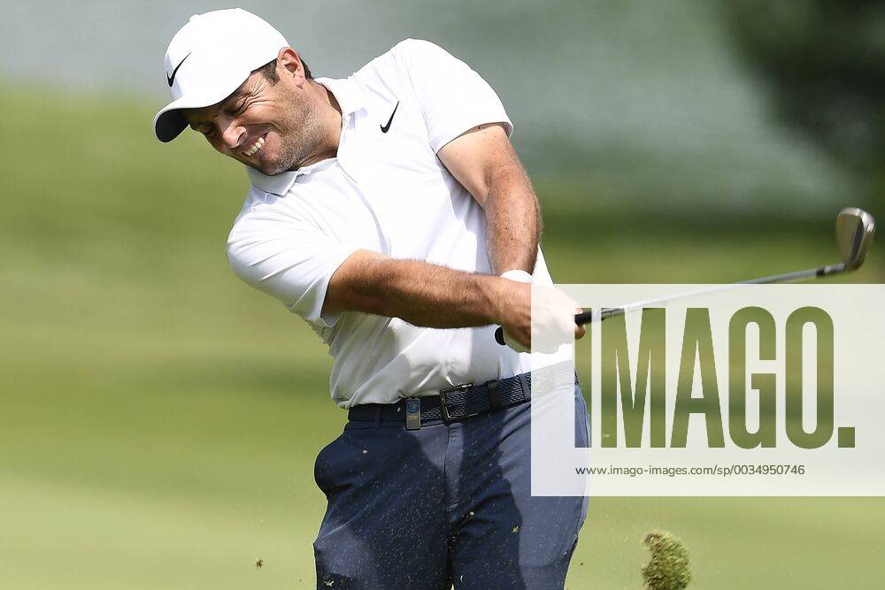 Photo Richard Morgano - LaPresse 03 June 2018 - Brescia (Italy) Golf Garda Golf - Soiano del Garda 75& xb0; Open D Italia Game 4 In the pic: Francesco Molinari