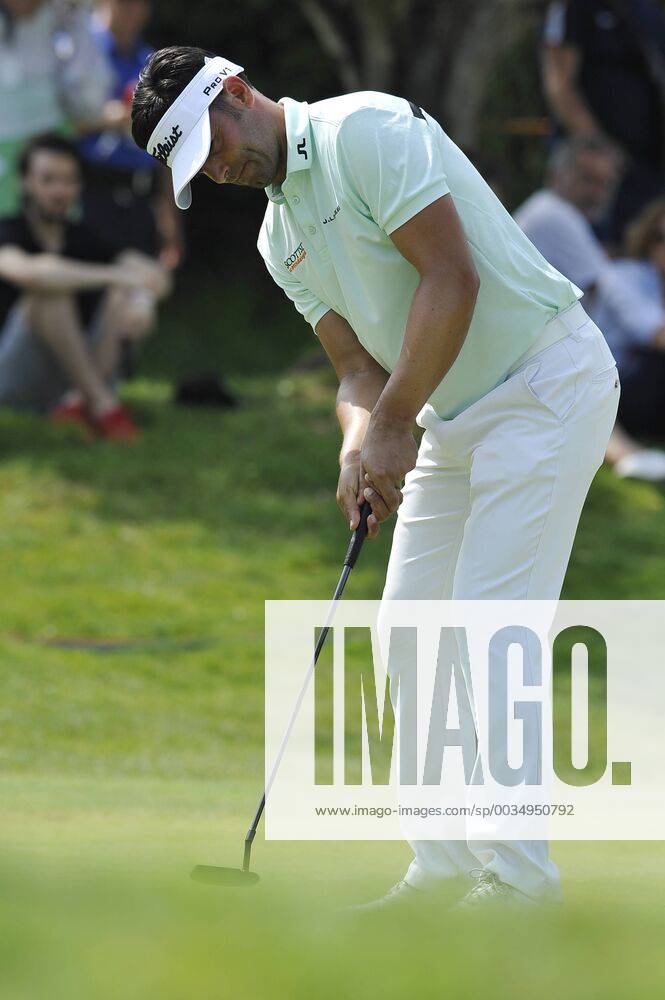 Photo Richard Morgano - LaPresse 03 June 2018 - Brescia (Italy) Golf Garda Golf - Soiano del Garda 75& xb0; Open D Italia Game 4 In the pic: Lee Slattery