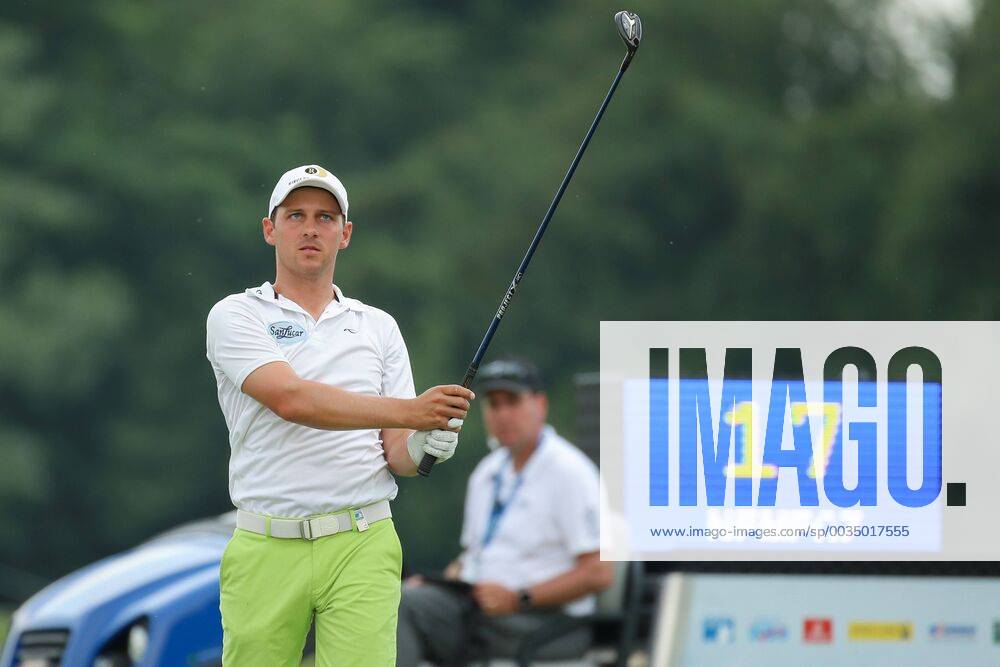 GOLF - PGA Golf Herren Shot Clock Masters 2018 ATZENBRUGG,AUSTRIA,06.JUN.18 - GOLF - PGA European Tour, Shot Clock Masters, Diamond Country Club, ProAm. Image shows Lukas Nemecz (AUT). GEPAxpictures xChristianxWalgram