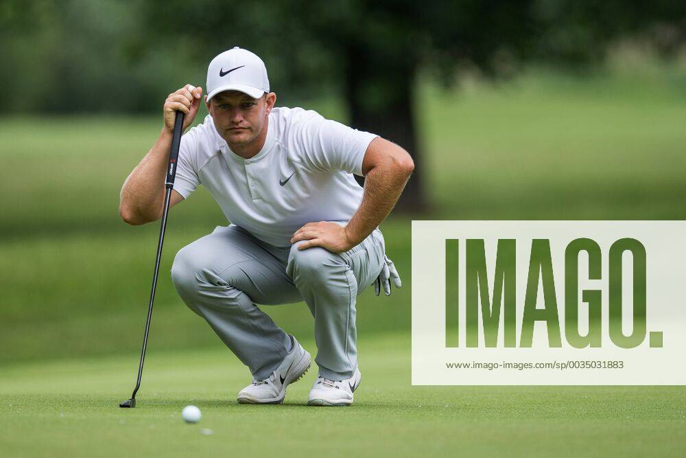 GOLF - PGA Golf Herren Shot Clock Masters 2018 ATZENBRUGG,AUSTRIA,07.JUN.18 - GOLF - PGA European Tour, Shot Clock Masters, Diamond Country Club. Image shows Tom Lewis (ENG). GEPAxpictures xDanielxGoetzhaber
