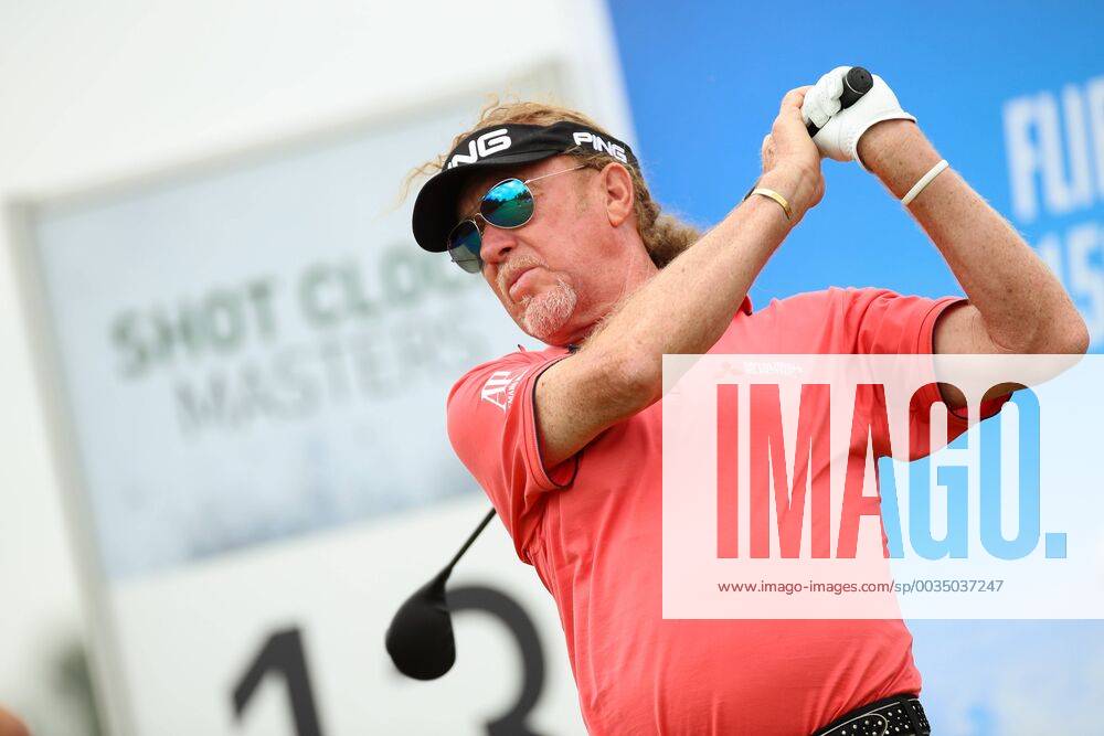 GOLF - PGA Golf Herren Shot Clock Masters 2018 ATZENBRUGG,AUSTRIA,08.JUN.18 - GOLF - PGA European Tour, Shot Clock Masters, Diamond Country Club. Image shows Miguel Angel Jimenez (ESP). GEPAxpictures xChristianxWalgram