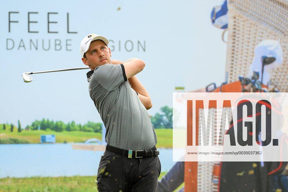 GOLF - PGA Golf Herren Shot Clock Masters 2018 ATZENBRUGG,AUSTRIA,08.JUN.18 - GOLF - PGA European Tour, Shot Clock Masters, Diamond Country Club. Image shows Lukas Nemecz (AUT). GEPAxpictures xChristianxWalgram