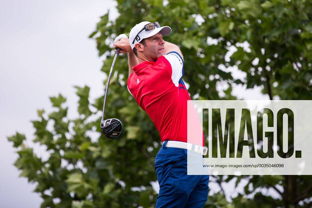 GOLF - PGA Golf Herren Shot Clock Masters 2018 ATZENBRUGG,AUSTRIA,08.JUN.18 - GOLF - PGA European Tour, Shot Clock Masters, Diamond Country Club. Image shows Bradley Dredge (WAL). GEPAxpictures xDanielxGoetzhaber