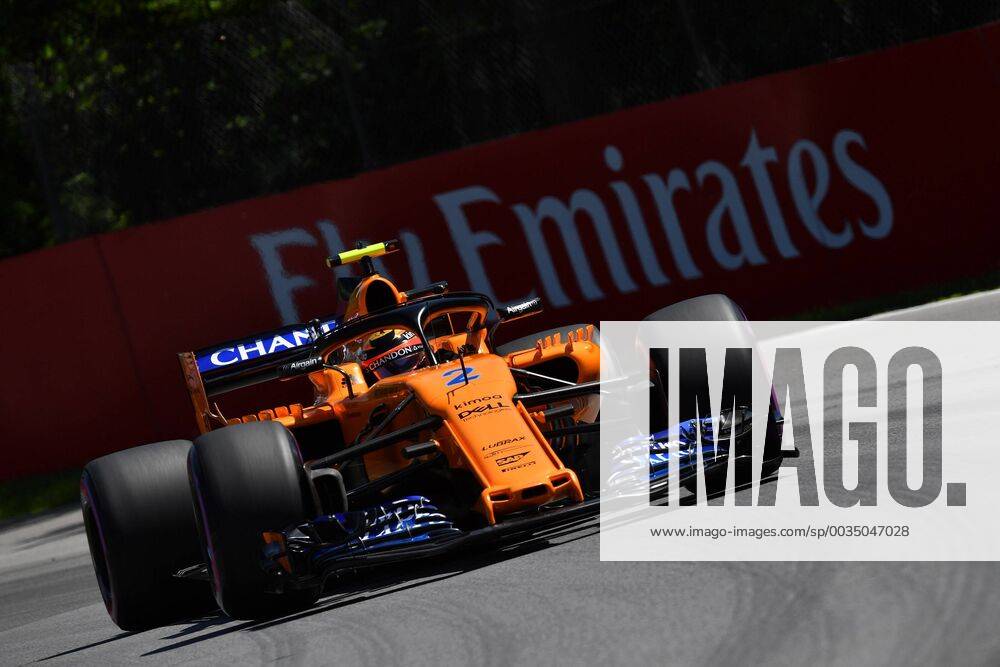Stoffel Vandoorne, McLaren Renault, formula 1 GP, Kanada in Montreal, 08.06.2018 Photo:mspb Jerry Andre Stoffel Vandoorne, formula 1 GP, Kanada, 2018