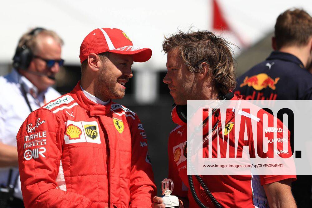9th June 2018, Circuit Gilles-Villeneuve, Montreal, Canada; Canadian Formula One Grand Prix, qualification; Scuderia Ferrari, Sebastian Vettel takes pole ActionPlus12035021 Octane