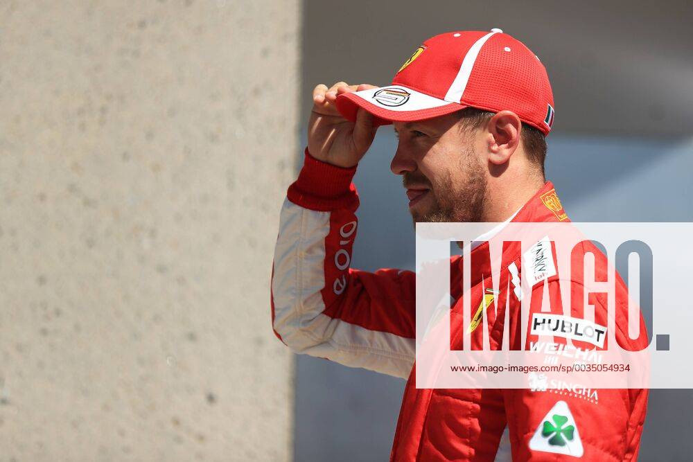 9th June 2018, Circuit Gilles-Villeneuve, Montreal, Canada; Canadian Formula One Grand Prix, qualification; Scuderia Ferrari, Sebastian Vettel takes pole ActionPlus12035023 Octane
