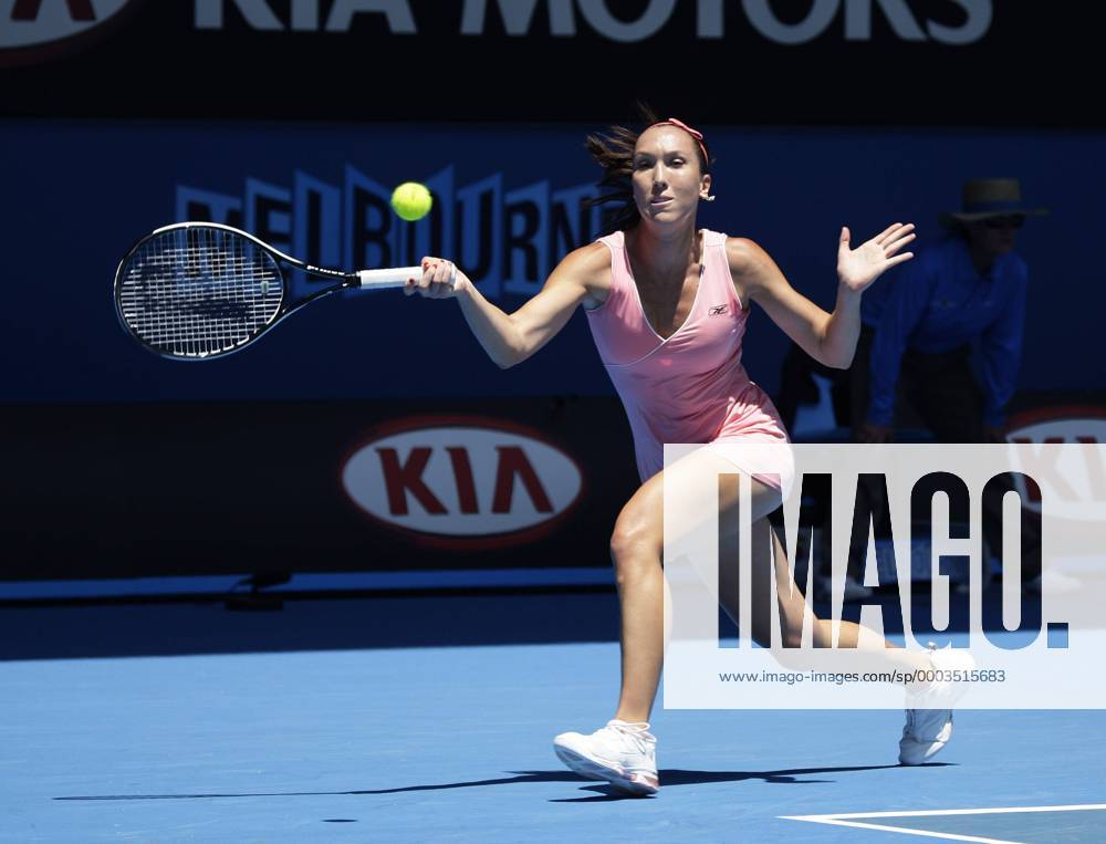 Jelena Jankovic (Serbien) Tennis Damen Australian Open 2008, Grand Slam, WTA Tour, Einzelbild Melbourne Tennis Damen Australian Open 2008, Grand Slam, WTA Tour, Einzelbild Melbourne