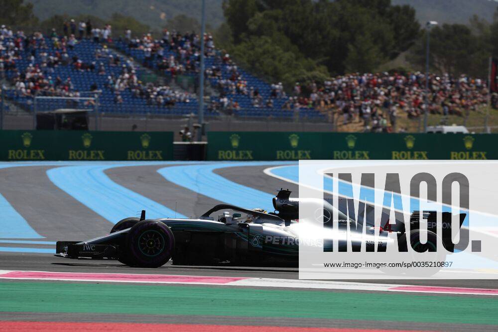 Photo4 LaPresse 22 06 2018 Paul Ricard, France Grand Prix Formula One France 2018 In the pic: free practice 1, Lewis Hamilton (GBR) Mercedes AMG F1 W09