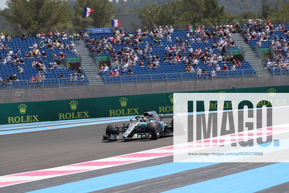 Photo4 LaPresse 22 06 2018 Paul Ricard, France Grand Prix Formula One France 2018 In the pic: free practice 1, Lewis Hamilton (GBR) Mercedes AMG F1 W09