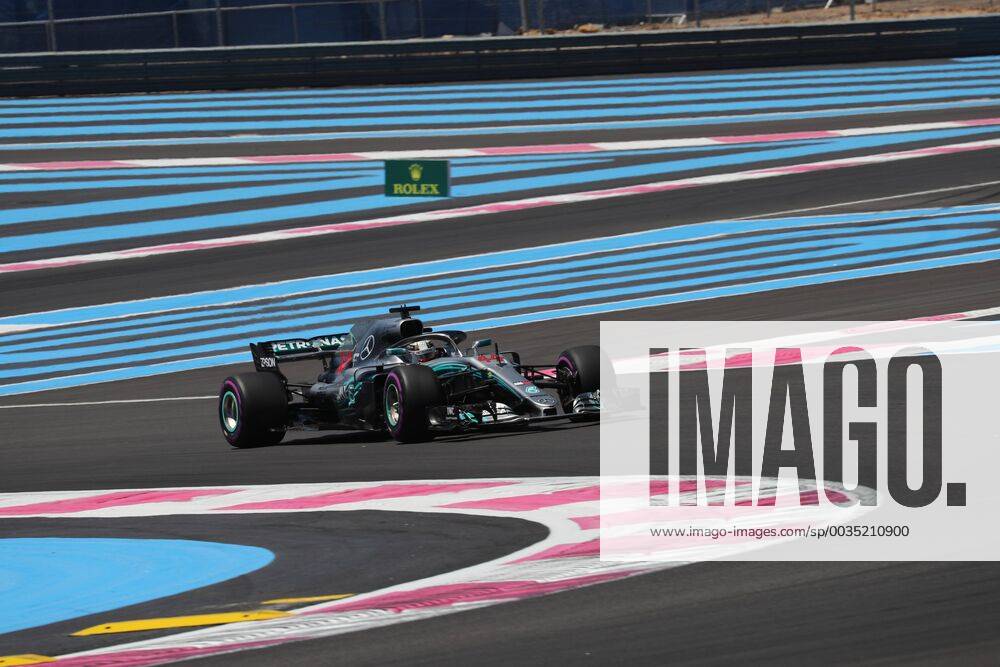 Photo4 LaPresse 22 06 2018 Paul Ricard, France Grand Prix Formula One France 2018 In the pic: free practice 1, Lewis Hamilton (GBR) Mercedes AMG F1 W09