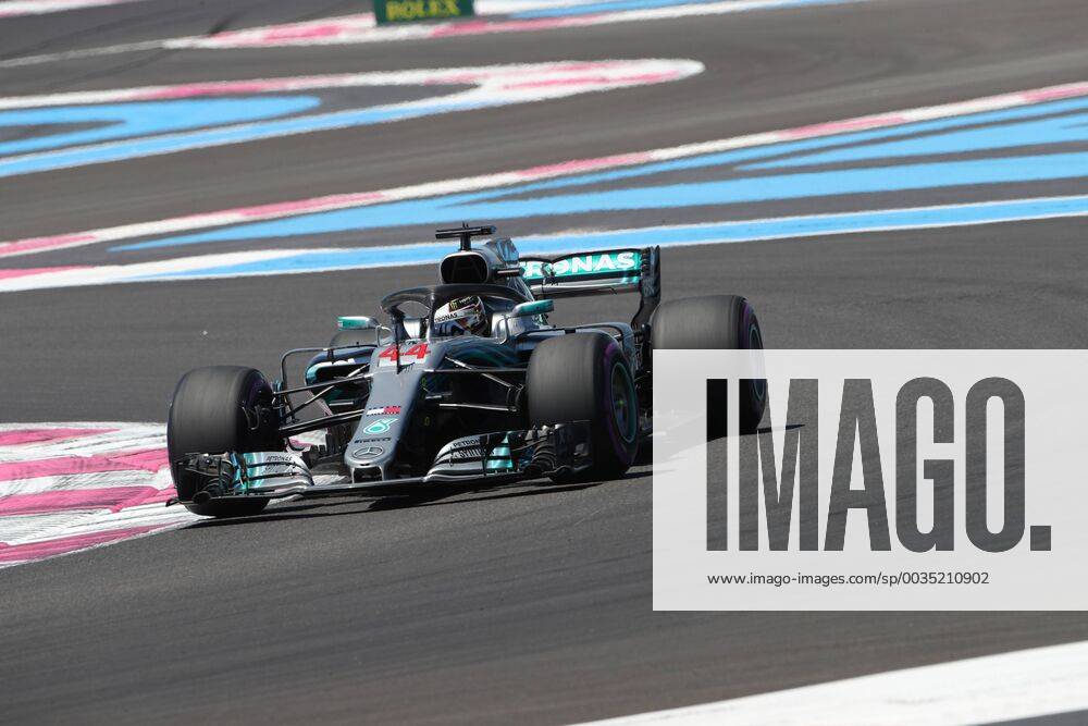Photo4 LaPresse 22 06 2018 Paul Ricard, France Grand Prix Formula One France 2018 In the pic: free practice 1, Lewis Hamilton (GBR) Mercedes AMG F1 W09