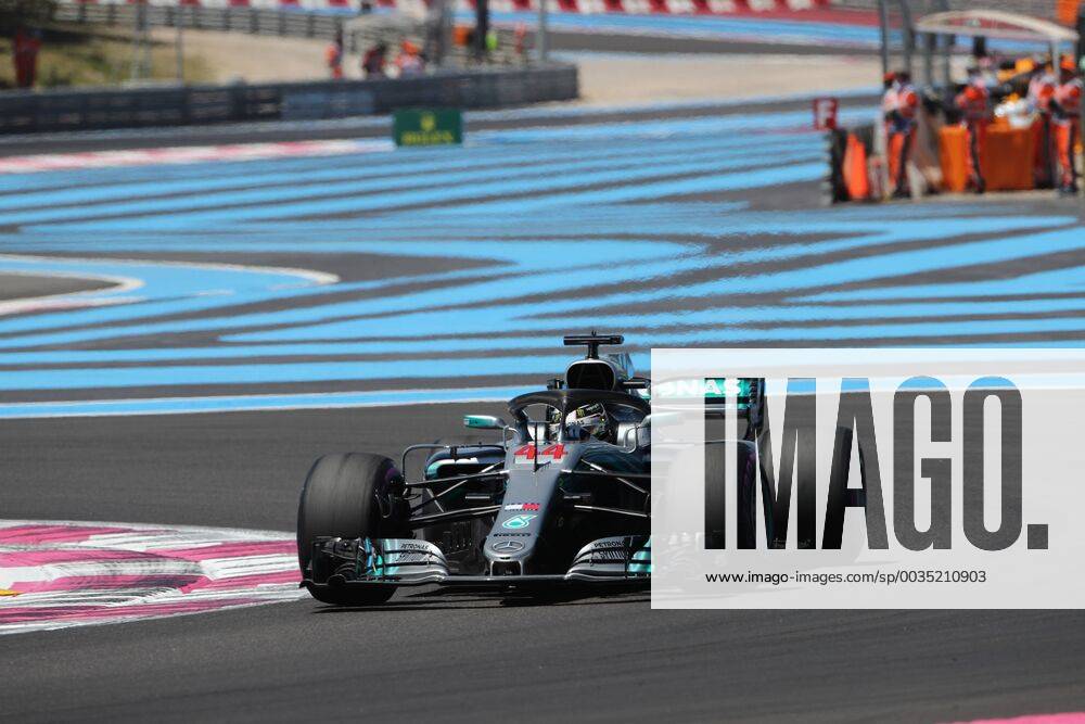 Photo4 LaPresse 22 06 2018 Paul Ricard, France Grand Prix Formula One France 2018 In the pic: free practice 1, Lewis Hamilton (GBR) Mercedes AMG F1 W09