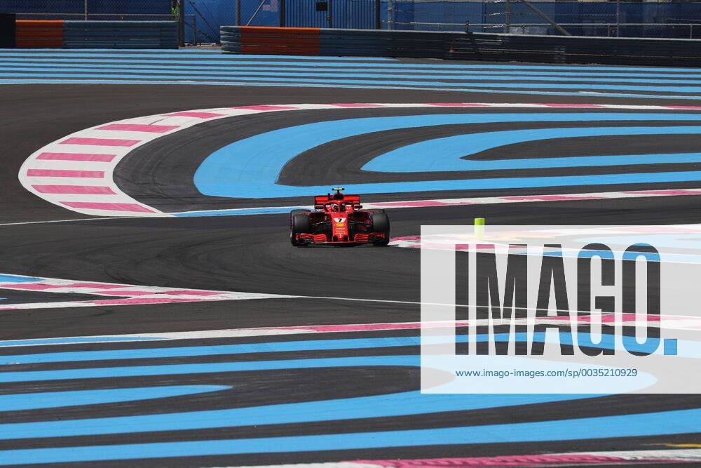 Photo4 LaPresse 22 06 2018 Paul Ricard, France Grand Prix Formula One France 2018 In the pic: free practice 1, Kimi Raikkonen (FIN) Scuderia Ferrari SF71H
