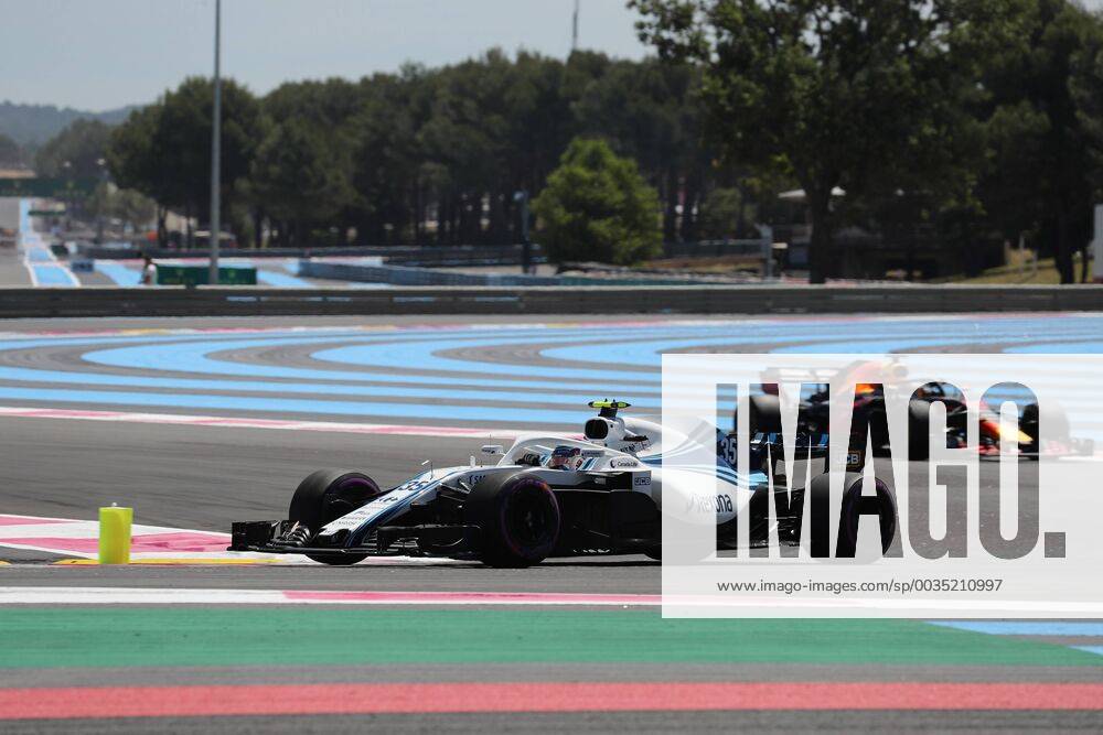 Photo4 LaPresse 22 06 2018 Paul Ricard, France Grand Prix Formula One France 2018 In the pic: free practice 1, Sergej Sirotkin (RUS) Williams F1 Team FW41