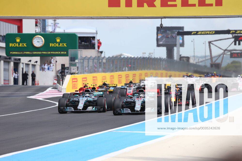 Photo4 LaPresse 24 06 2018 Paul Ricard, France Grand Prix Formula One France 2018 In the pic: start of the race
