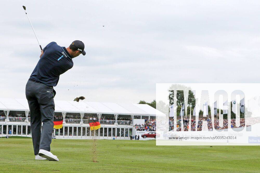 Martin Kaymer (GER) spielt um den Sieger, mit dem letzten Schlag aufs Grün von Loch 18., Platz. 2, 4. Tag, 30. BMW International Open, Golf, Golf Open, Gut Lärchenhof, Köln, 24.06.2018 BMW International Open , Golf Köln