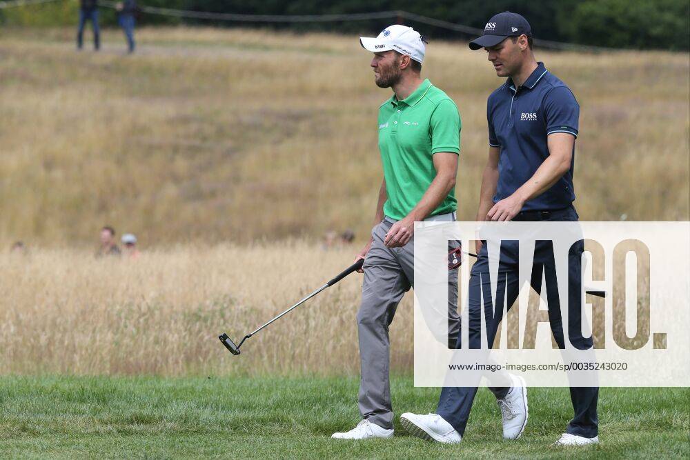 Martin Kaymer (GER) und Maximilian Kieffer (GER) auf Ihrer gemeinsamen Finalrunde, Deutsch Deutsche Finalrunde, 4. Tag, 30. BMW International Open, Golf, Golf Open, Gut Lärchenhof, Köln, 24.06.2018 BMW International Open , Golf Köln