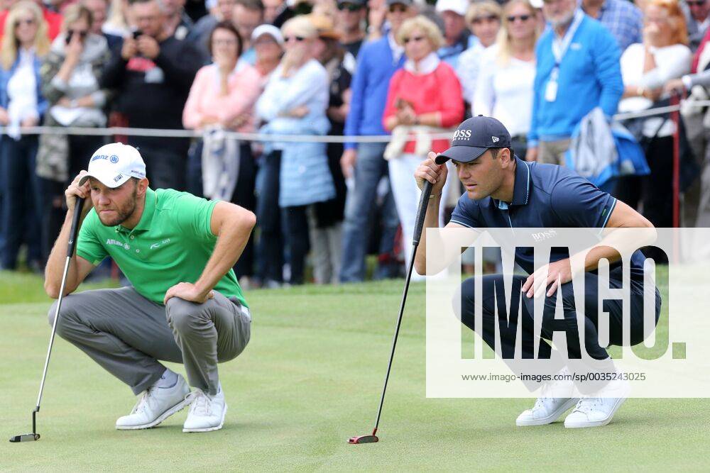 Martin Kaymer (GER) und Maximilian Kieffer (GER) auf Ihrer gemeinsamen Finalrunde, Deutsch Deutsche Finalrunde, 4. Tag, 30. BMW International Open, Golf, Golf Open, Gut Lärchenhof, Köln, 24.06.2018 BMW International Open , Golf Köln