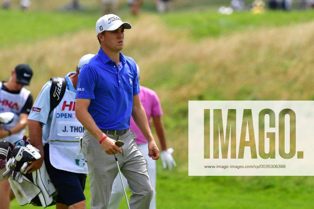 JUSTIN THOMAS (USA) GOLF : EUROPEAN TOUR - ROLEX SERIES - HNA OPEN DE FRANCE (FRA) - 29 06 2018 MPSAGENCY panoramic