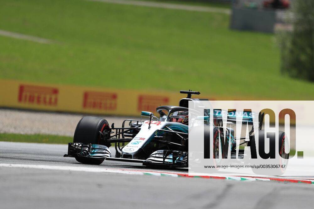 29th June 2018, Red Bull Ring, Spielberg, Austria; Austrian Formula One Grand Prix, Friday free practice; Mercedes AMG Petronas Motorsport, Lewis Hamilton ActionPlus12042482 Octane