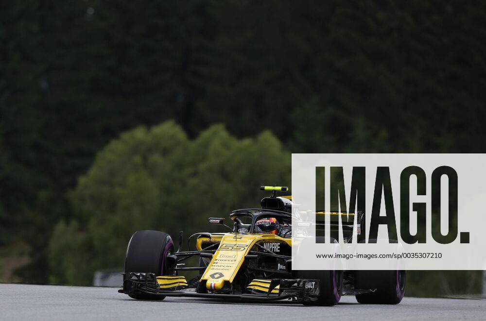 Carlos Sainz jun, Renault F1 Team, formula 1 GP, Austria in Spielberg, 29.06.2018 Photo:mspb Jean Petin Carlos Sainz jun, formula 1 GP, Austria, 2018